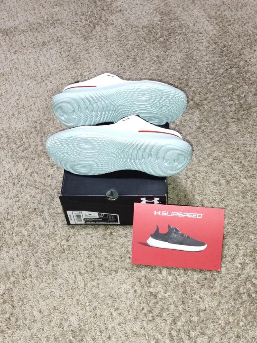 Under Armour SLIPSPEED Trainer Shoes US Women Size 9/Men US Size 7.5/NIB.